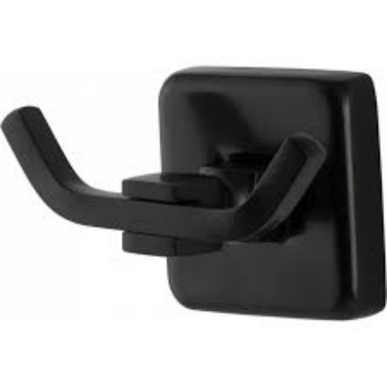 Çelik Kumru Bornozluk 2'li Siyah Paslanmaz