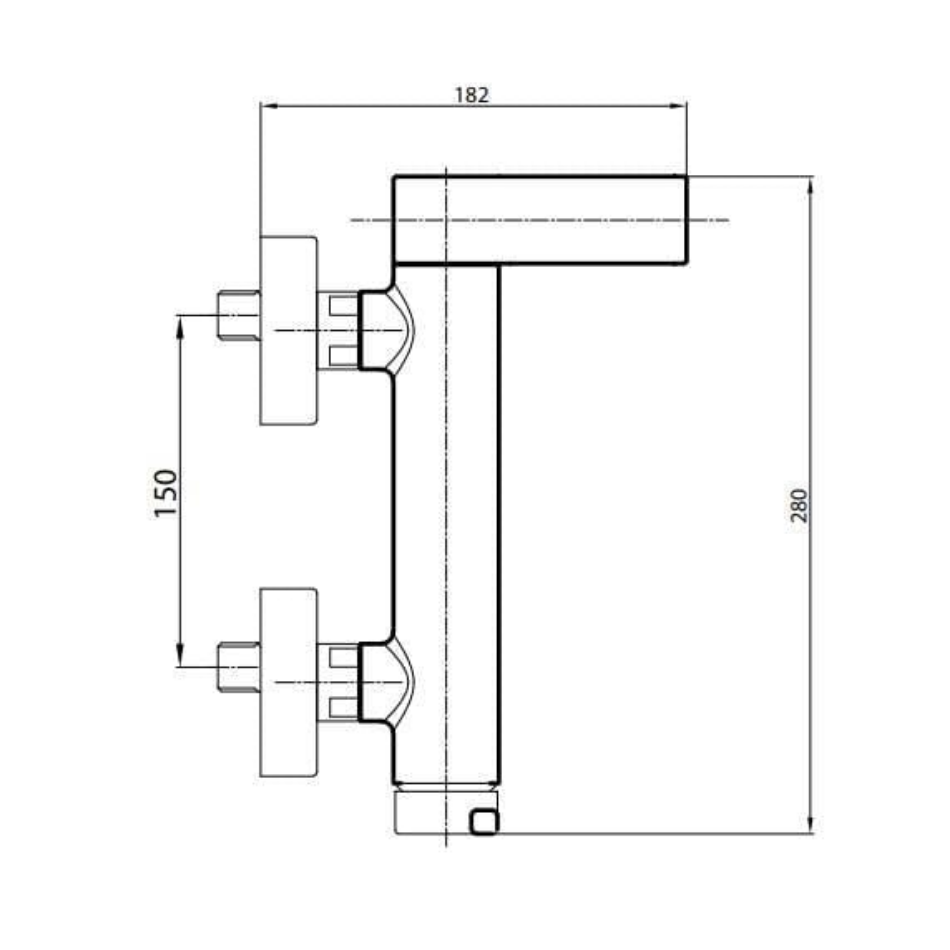 Eca İcon Banyo Bataryası Krom 102102478H