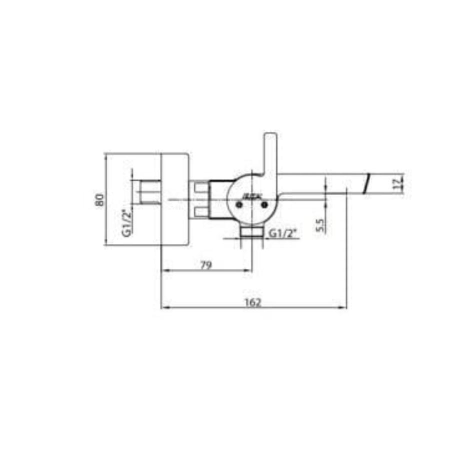 Eca İcon Banyo Bataryası Krom 102102478H