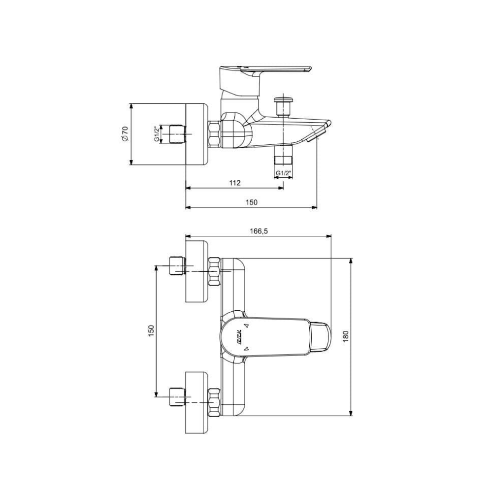 Eca Lia Banyo Bataryası Krom 102102888