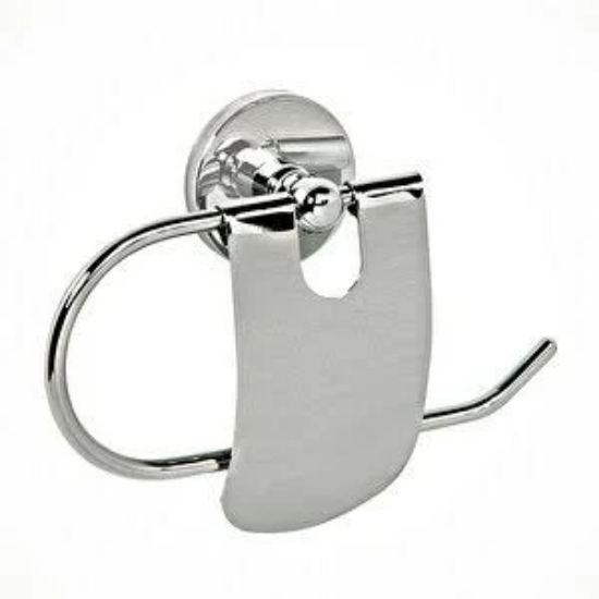 Çelik Karaca Kağıtlık Kapaklı Krom Paslanmaz