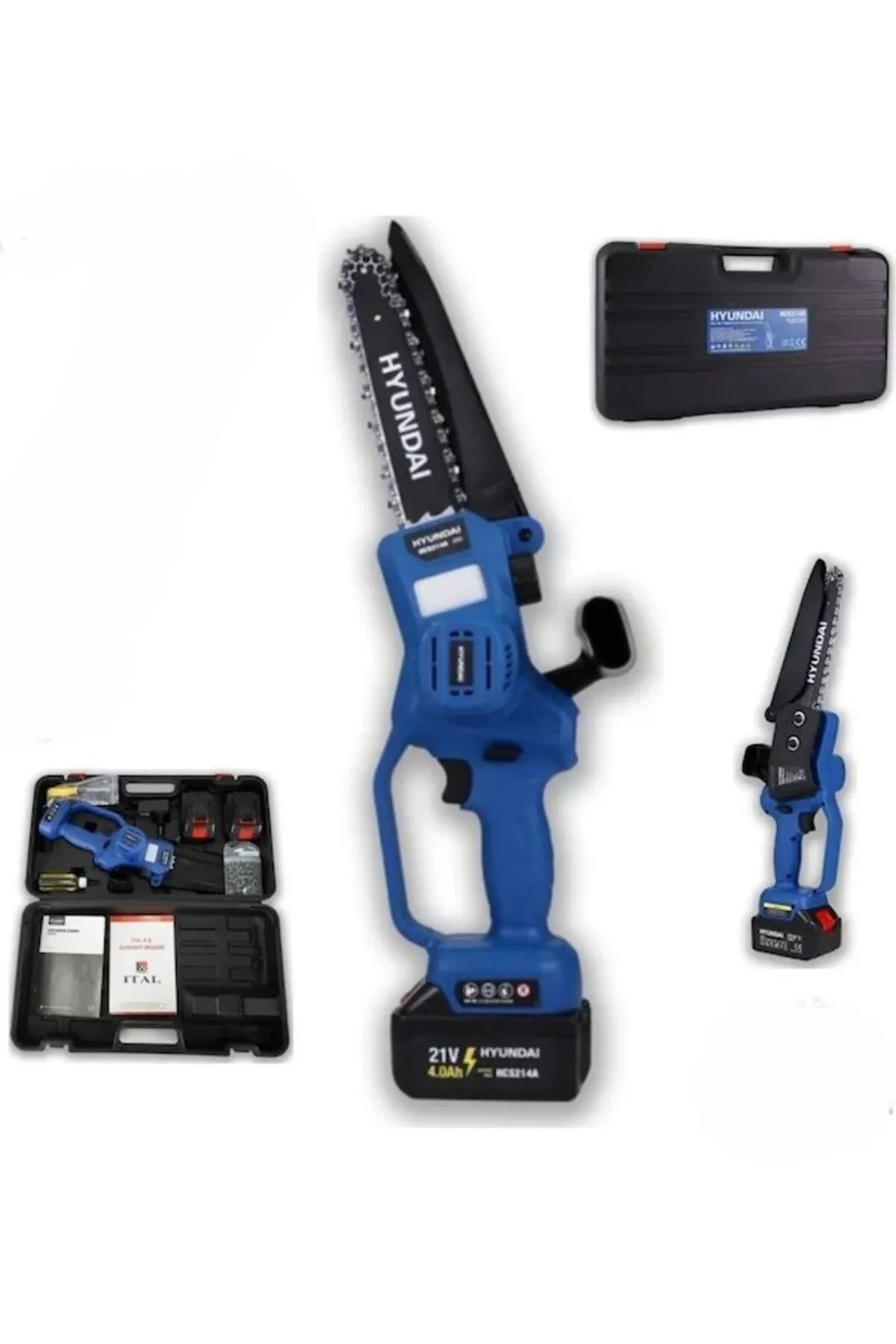 Hyundai Hcs214a Akülü Budama Testeresi 20cm