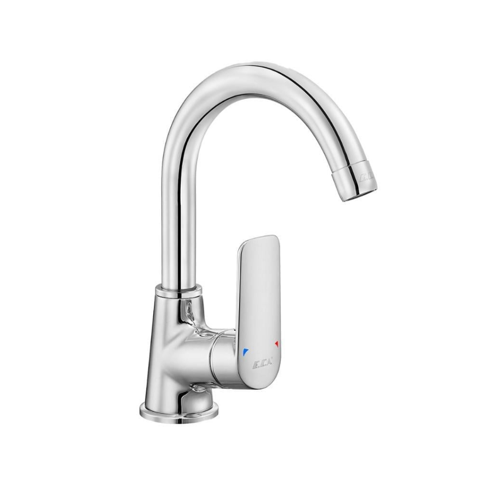 Eca Lia Kuğu Lavabo Bataryası Krom 102188887