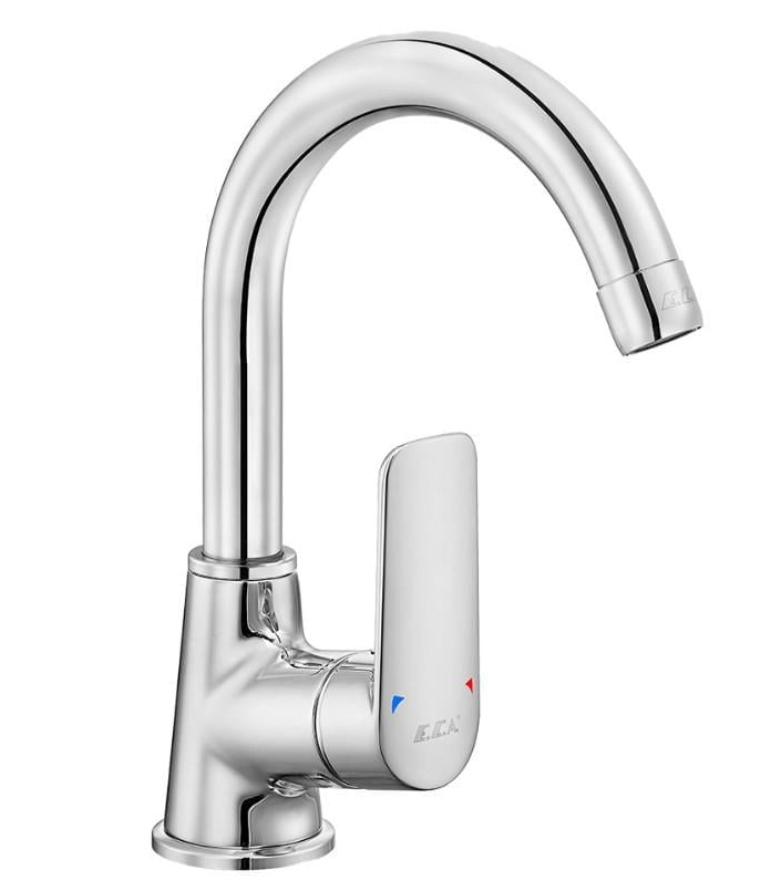 Eca Lia Kuğu Lavabo Bataryası Krom 102188887