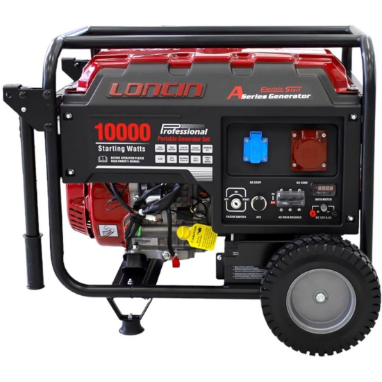 Loncin Lc10000das Jeneratör Benzinli Marşlı Monofaze 8kw