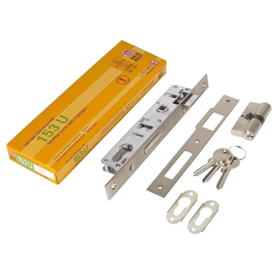 Kale Silindirli Gömme Kilit Dar Dilli 153u 20mm