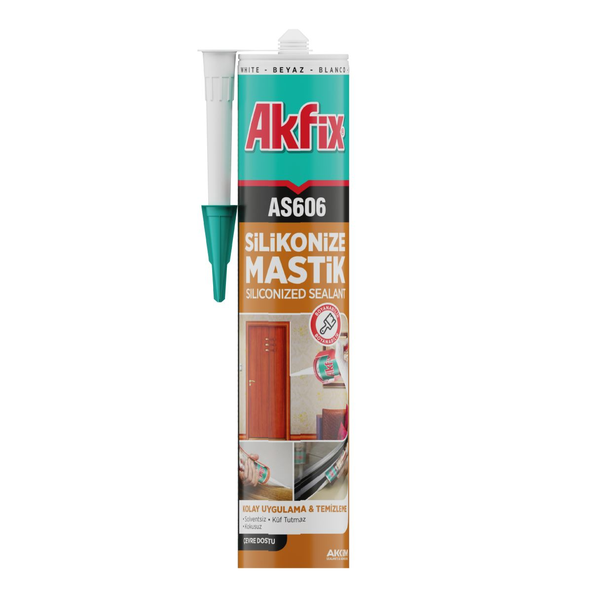 Akfix Mastik 500 Gr Siyah