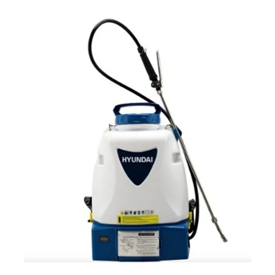 Hyundai Gs16e Akülü İlaçlama Makinesi 16lt
