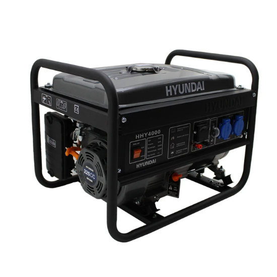 Hyundai Hhy4000 Jeneratör Benzinli İpli 3,5kw