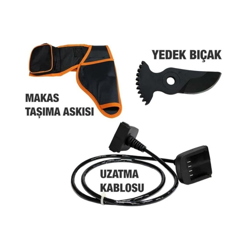 Hyundai Lasercut 45xp Dijital Akülü Budama Makası 45 mm