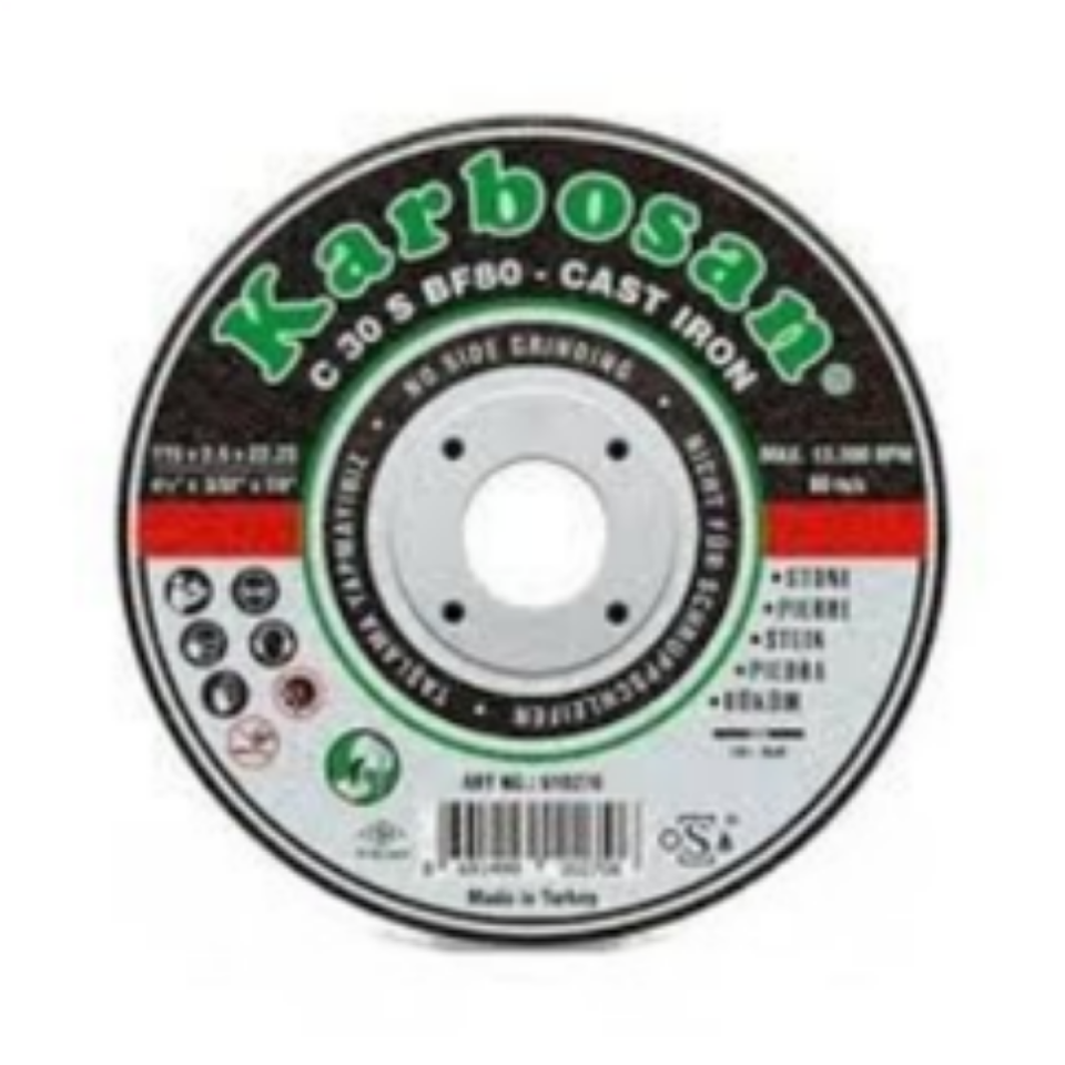 Karbosan Döküm ve Mermer Kesici 180 x 3mm x 22.23