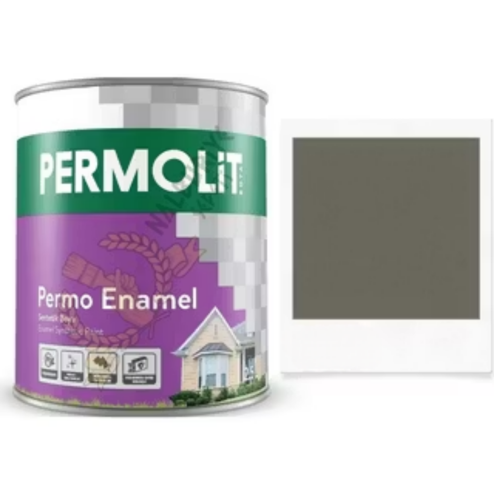 Permolit Enamel Sentetik Boya 2,5 lt Kurşuni