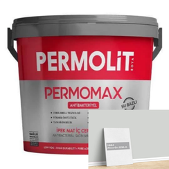 Permolit Permomax İpek Mat İç Cephe Boyası 2,5lt Antibakteriyel Akça Gri