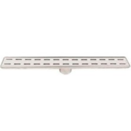 Duş Kanalı 50cm Krom Alttan Çıkışlı