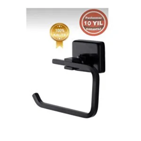 Çelik Kumru Kağıtlık Kapaksız Siyah