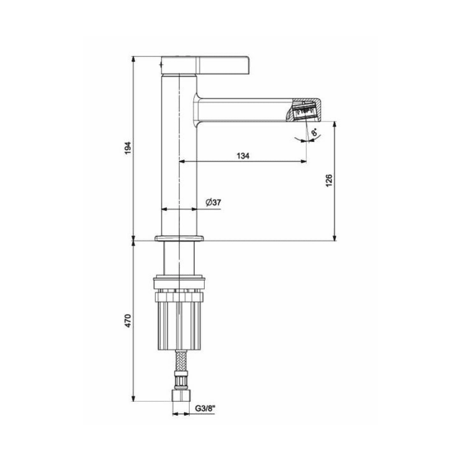 Eca Life Lavabo Bataryası Krom 102188777