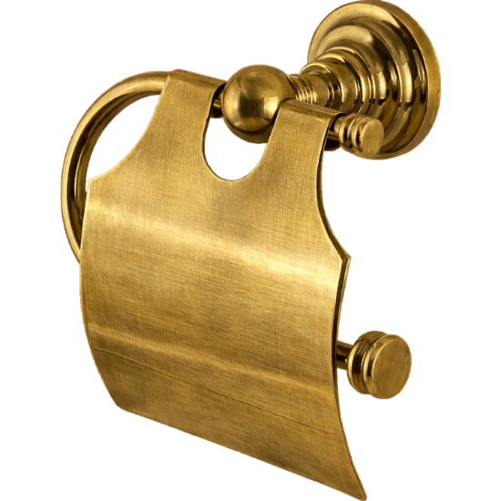 Çelik Ottoman Kağıtlık Kapaklı Antik Sarı