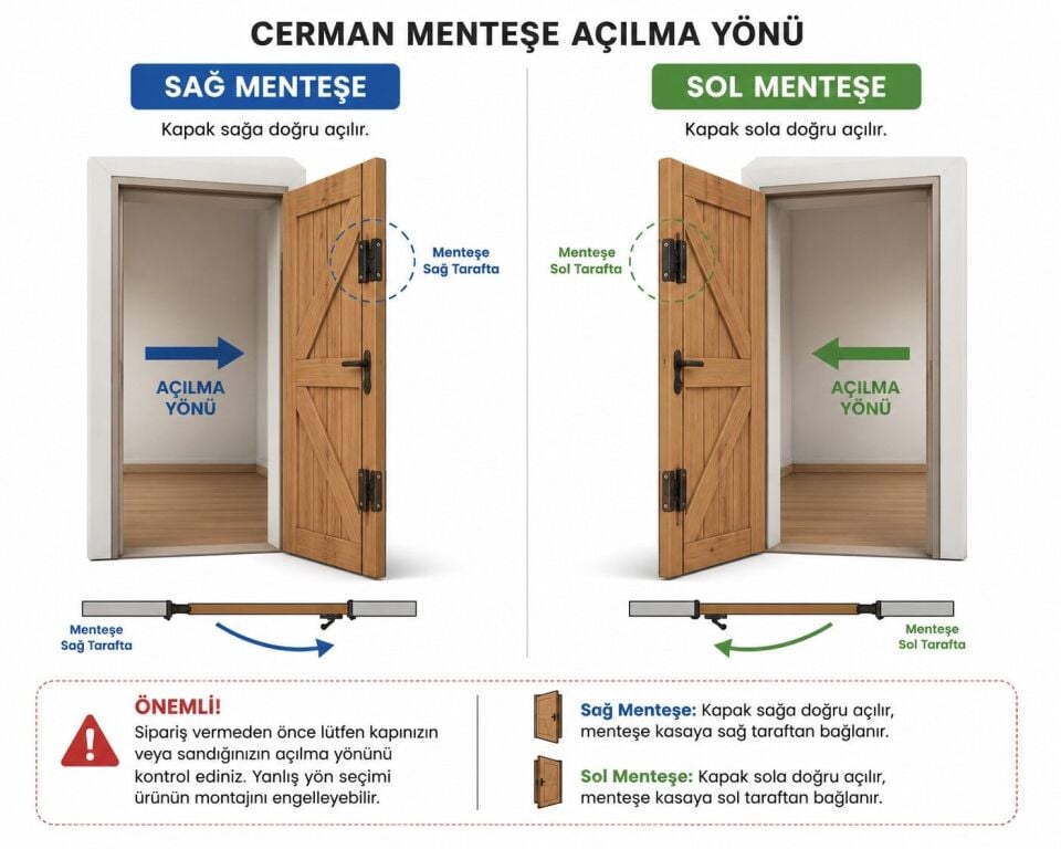 Cerman Menteşe 12 No (Paket 2 Adet)