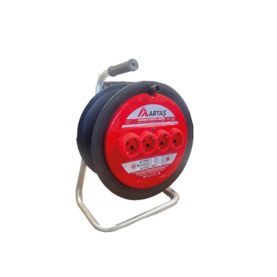 Artaş Makaralı Kablo 3x25 30mt