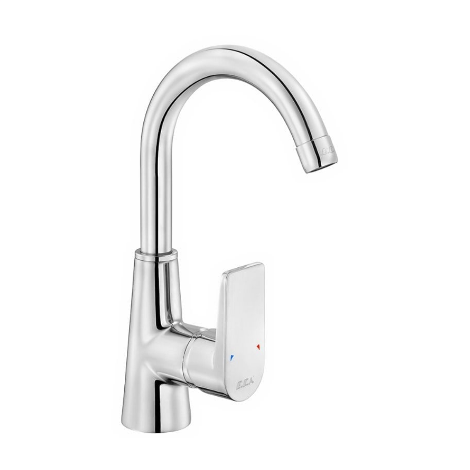 Eca Dalia Kuğu Borulu Lavabo Bataryası Krom 102188134