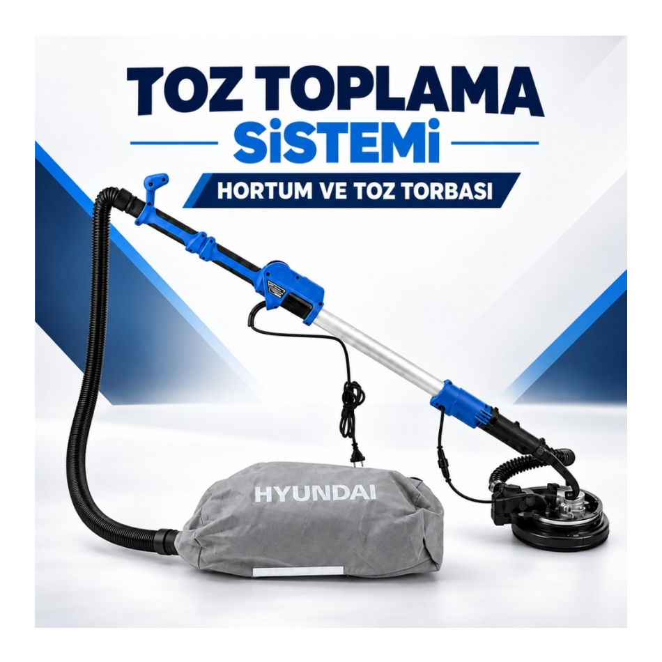 Hyundai Alçıpan Zımpara Makinesi 710w Hsd710