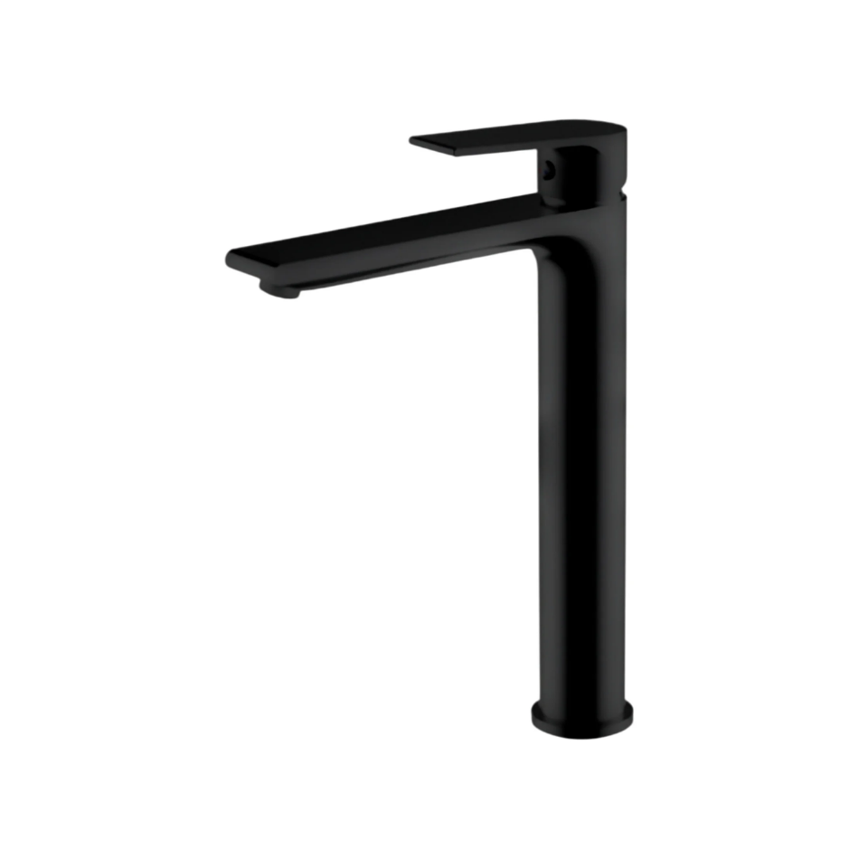 Cerastyle Luna Yüksek Tip Lavabo Bataryası Siyah
