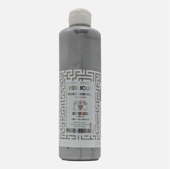 Permolit Multi Surface Akrilik Hobi Boyası Taş Gri 120ml