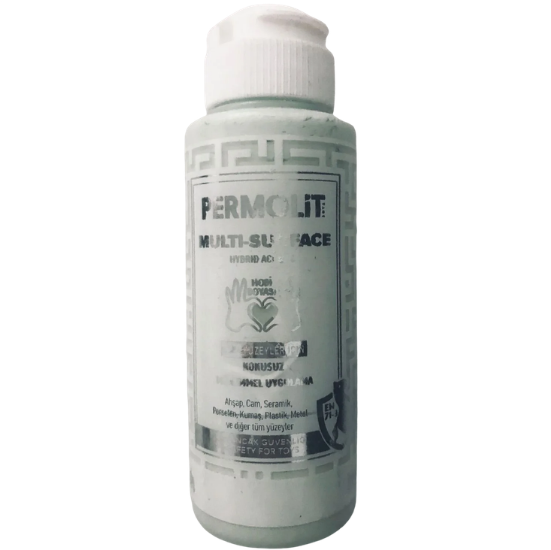 Permolit Multi Surface Akrilik Hobi Boyası Soluk Deniz 120ml
